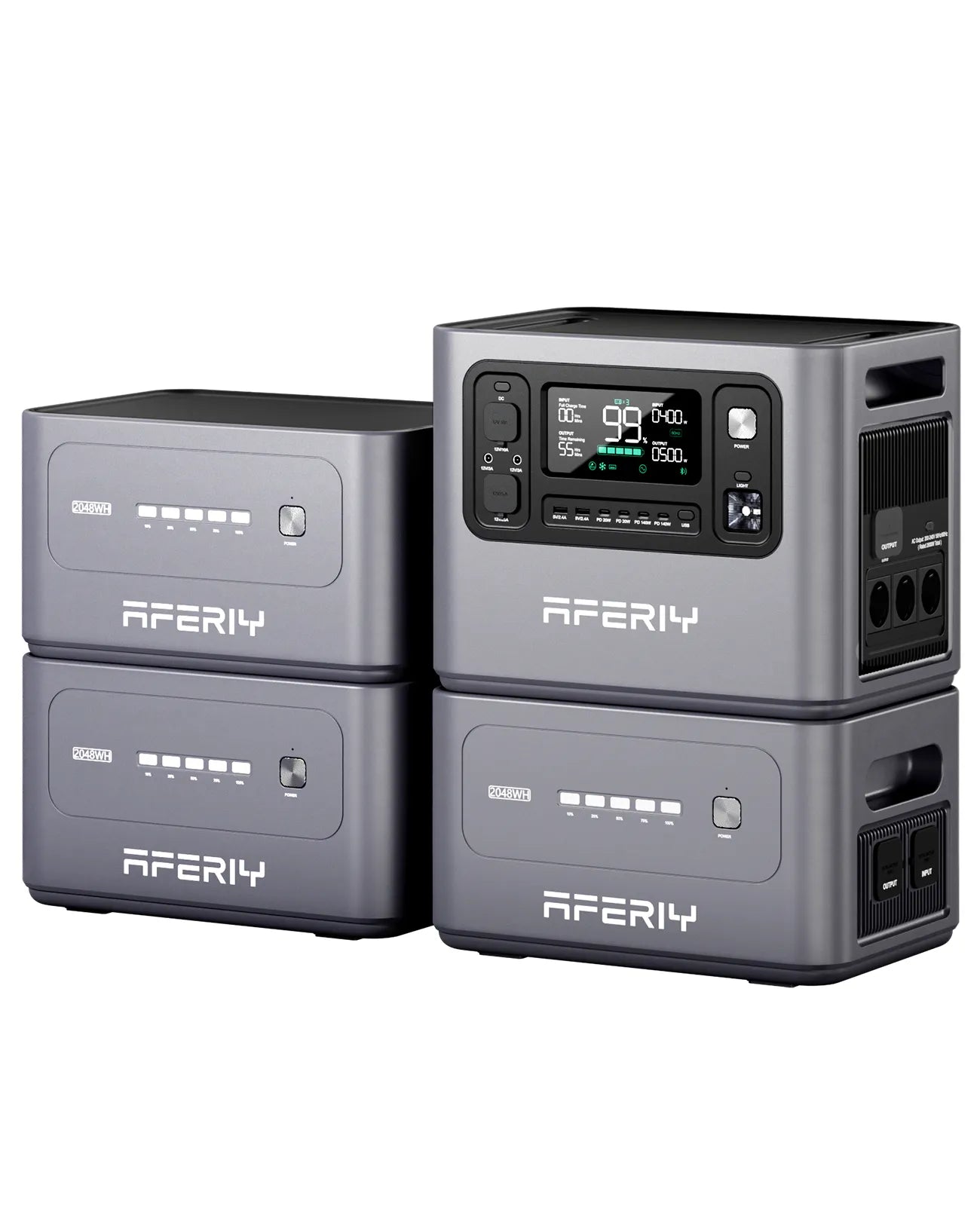 AFERIY Haven2800 P280 hordozható áramforrás | 2800W 2048Wh-10240Wh
