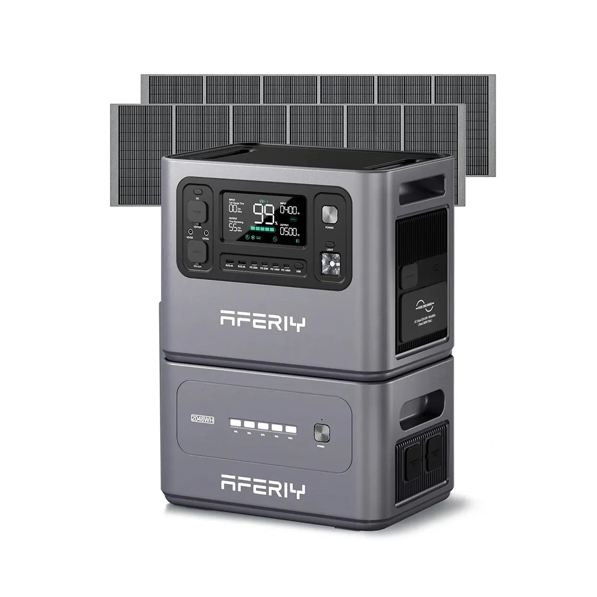 AFERIY Haven2800 P280 2800W zonnegenerator met uitbreidingsbatterij