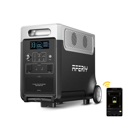Estación de energía portátil AFERIY P310 con control por aplicación | 3600 W, 3840 Wh