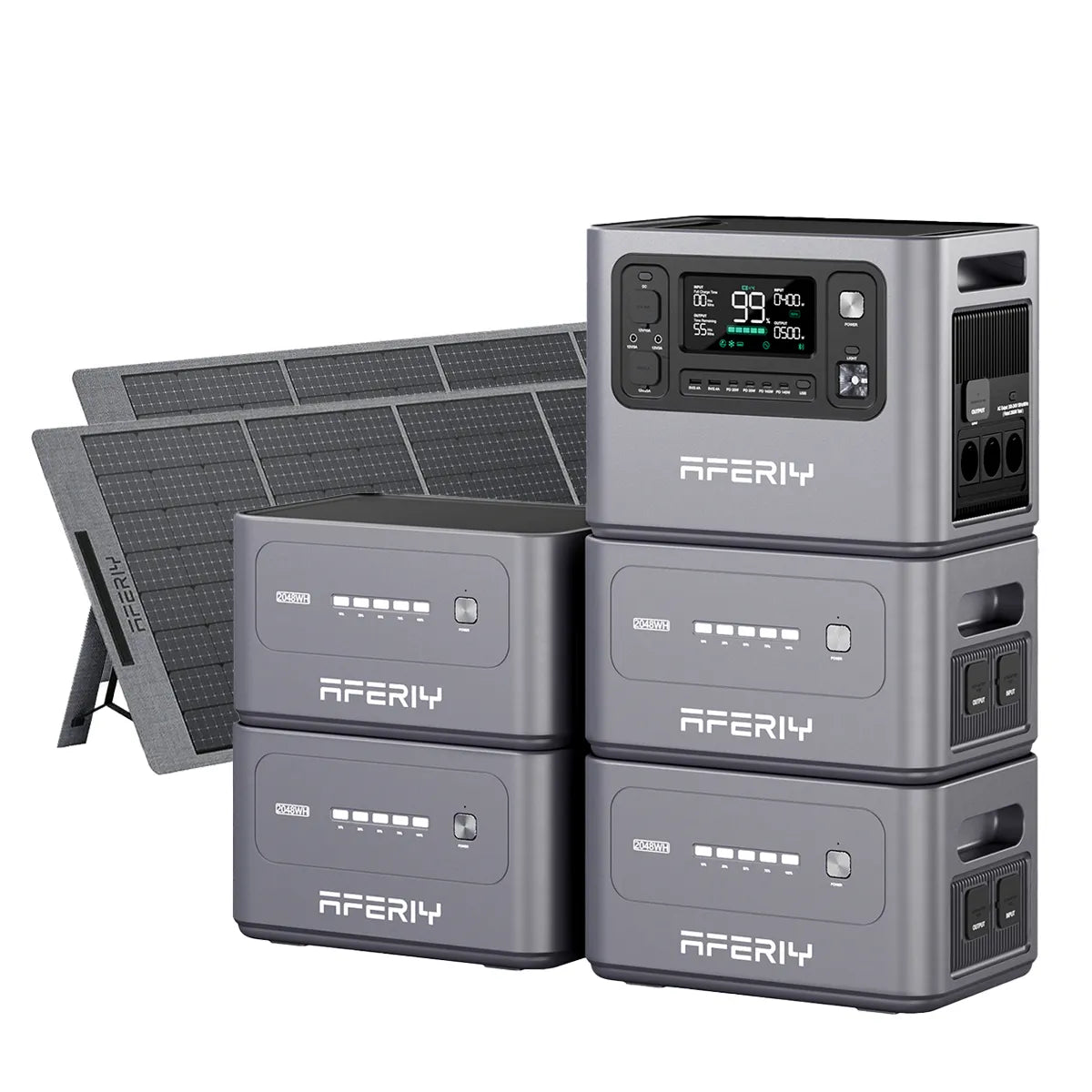 AFERIY Haven2800 P280 2800W zonnegenerator met uitbreidingsbatterij