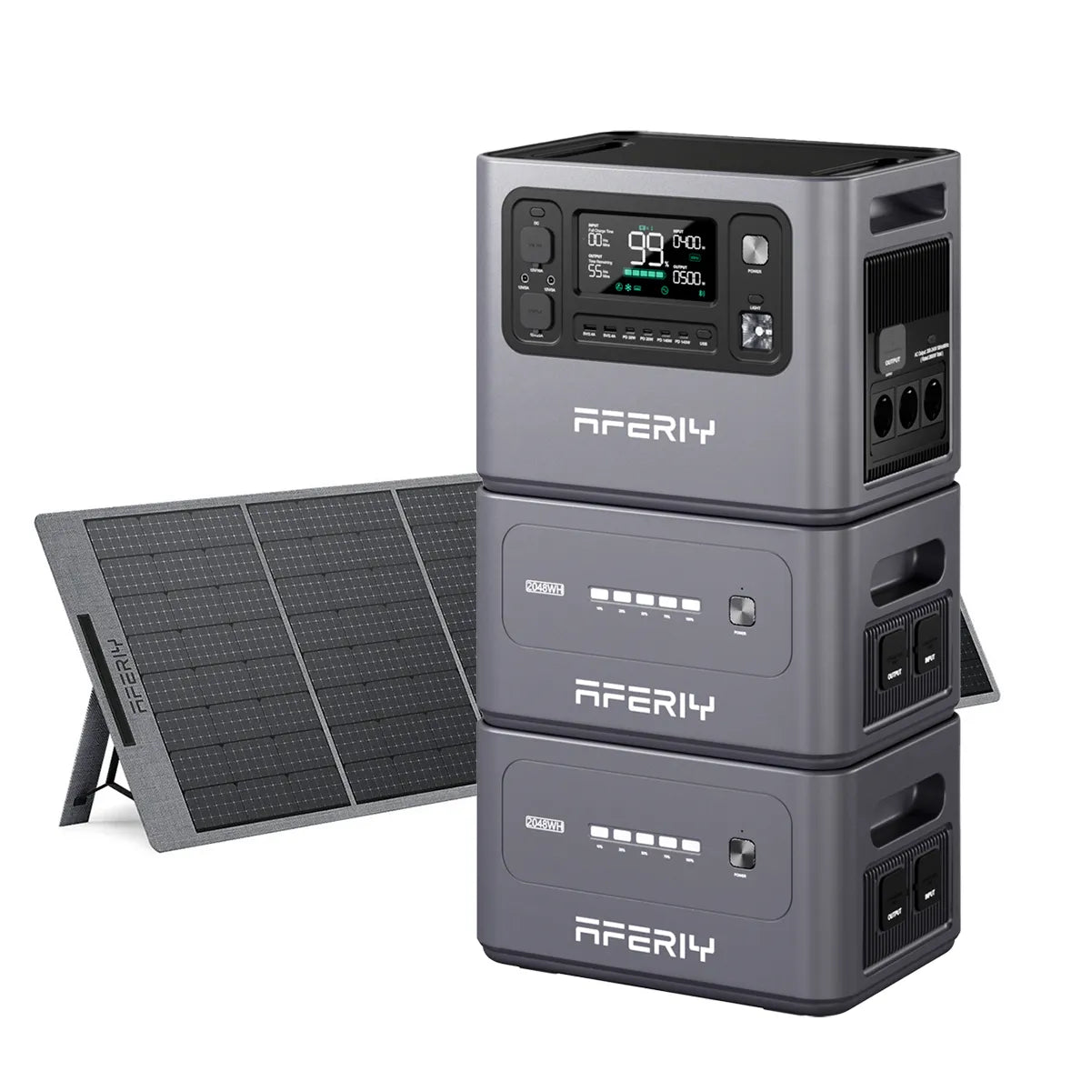 AFERIY Haven2800 P280 2800W zonnegenerator met uitbreidingsbatterij