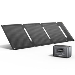 AFERIY 100W Portable Power Station with 30W Mini Solar Panel