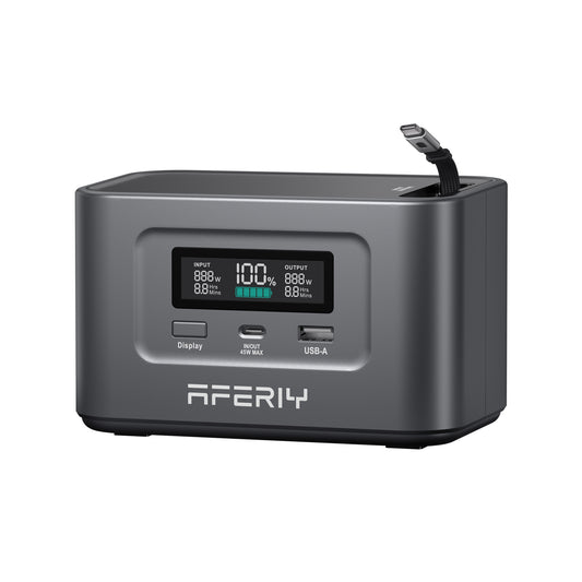 Estación de energía portátil AFERIY Nano100 de 100 W y 99,2 Wh