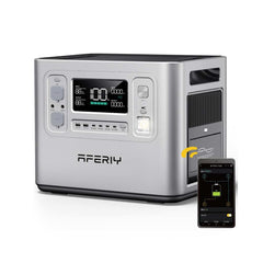 AFERIY P210 Portable Power Station 2400W 2048Wh Silver