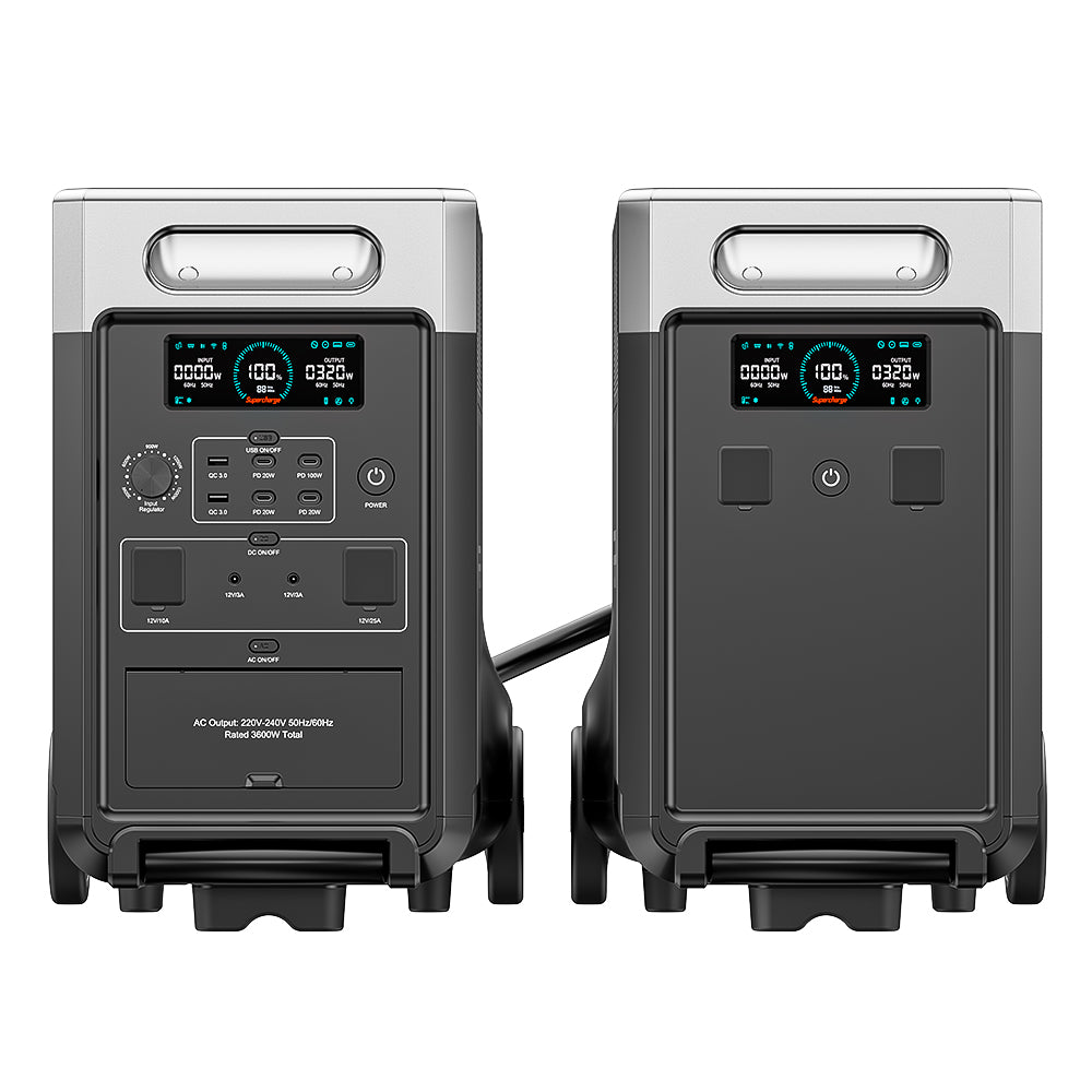 AFERIY P310 Draagbaar energiestation met APP-bediening | 3600W 3840Wh ~11520Wh