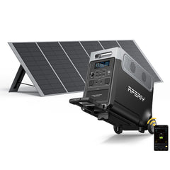 Generador solar AFERIY P310 de 3600 W con control por aplicación | Hasta 11 520 Wh