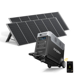Generador solar AFERIY P310 de 3600 W con control por aplicación | Hasta 11 520 Wh