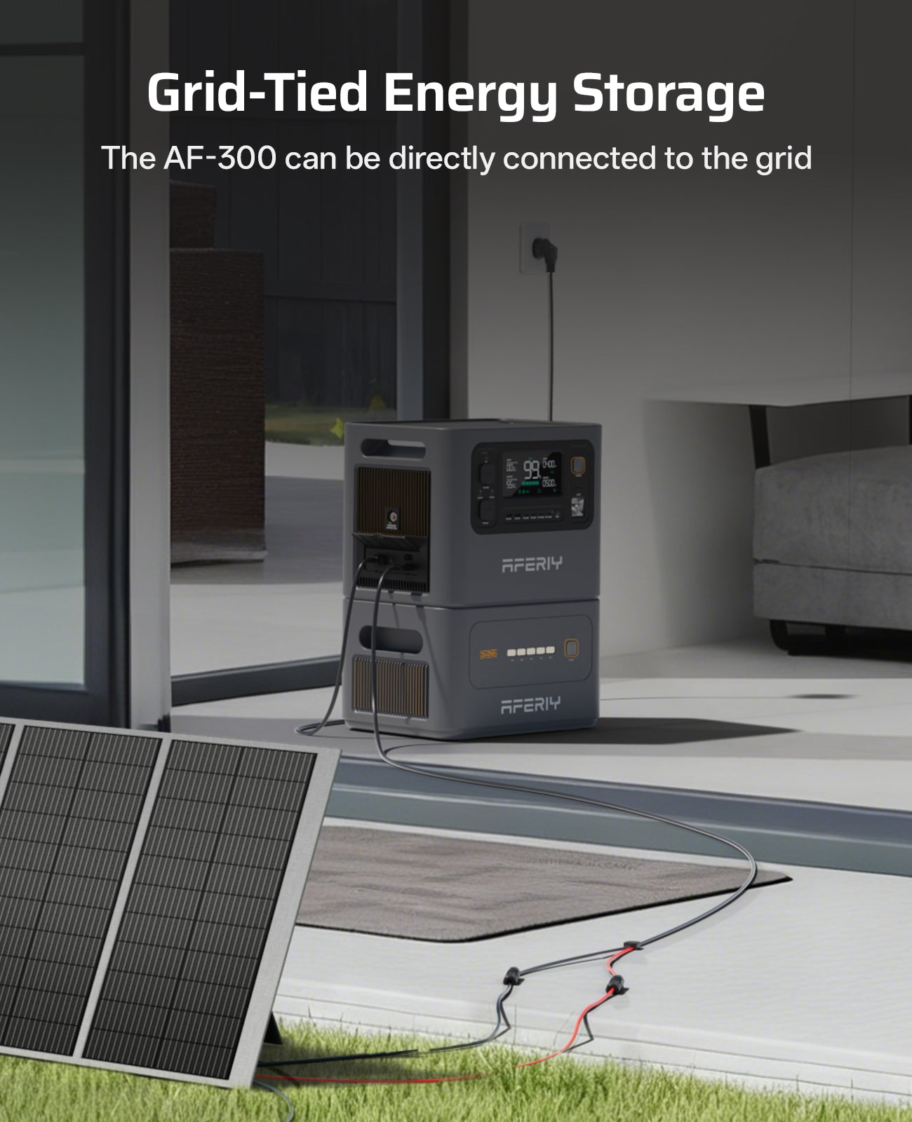 AFERIY Haven3000 Portable Power Station 3000W 2048Wh-10240Wh