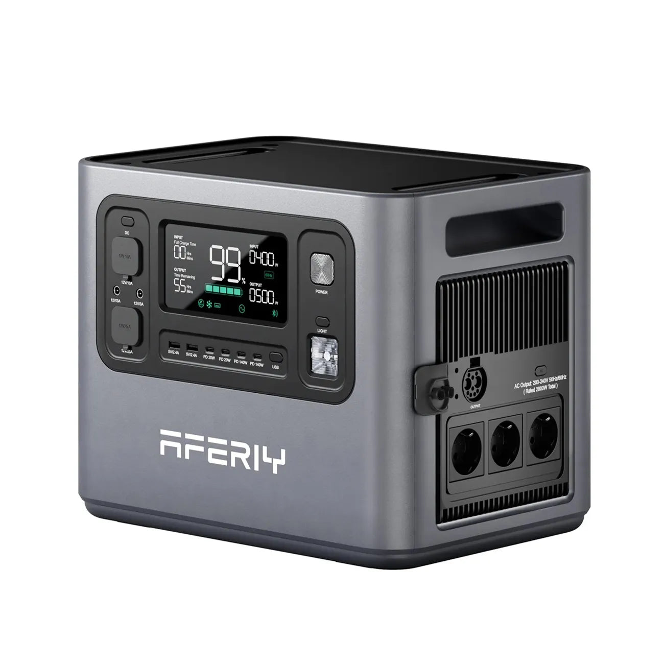 AFERIY Haven2800 P280 Portable Power Station | 2800W 2048Wh-10240Wh