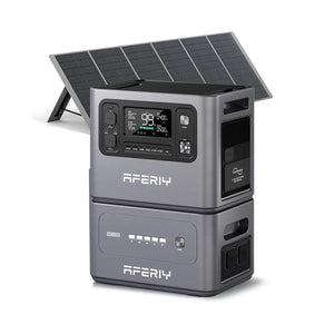 AFERIY Haven2800 P280 2800W-Solargenerator mit Erweiterungsbatterie