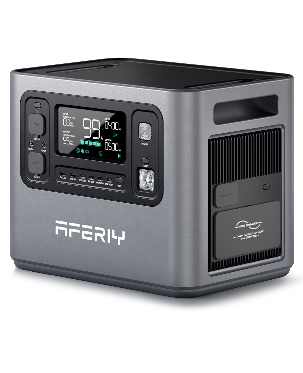 AFERIY P280 Portable Power Station 2800W 2048Wh-10240Wh