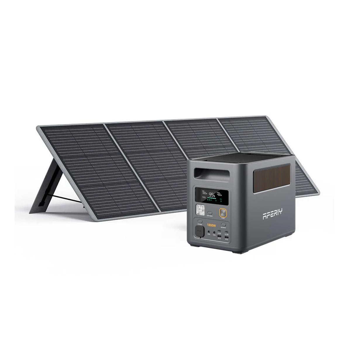 AFERIY Nomad1800 Pro 1800W Solar Generator with Expansion Battery
