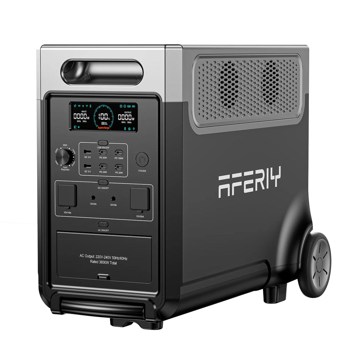 AFERIY Haven3600 P310 draagbare energiecentrale | 3600W 3840Wh~11520Wh