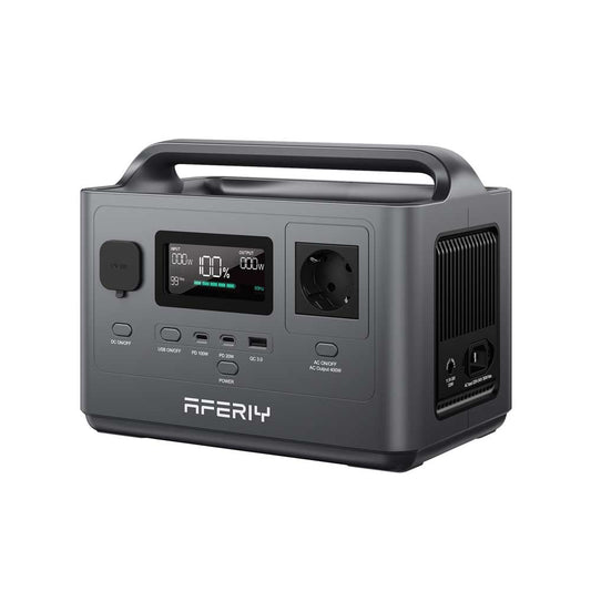 Estación de energía portátil AFERIY P040 de 400 W y 256 Wh 