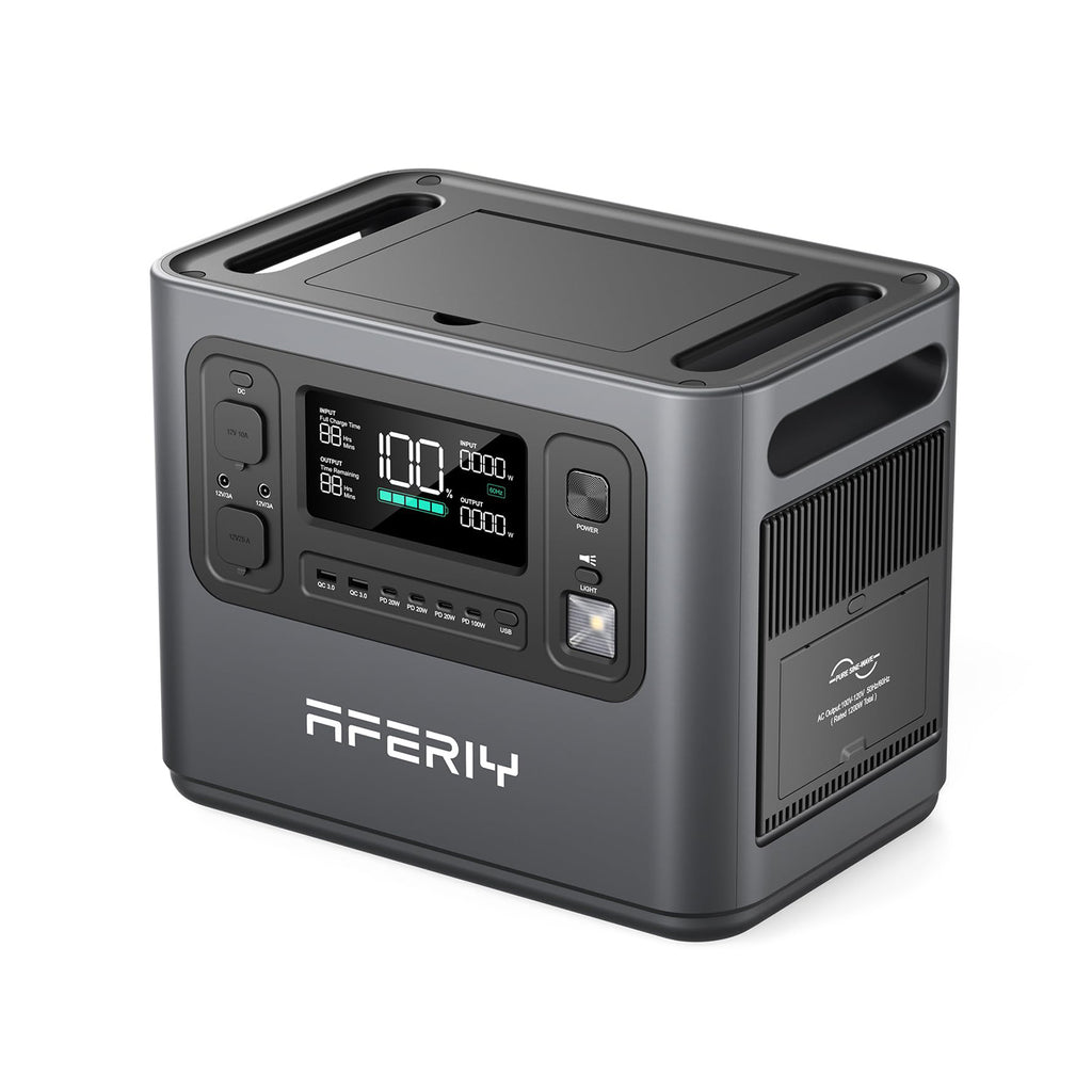 AFERIYP210PortablePowerStation2400W2048Wh