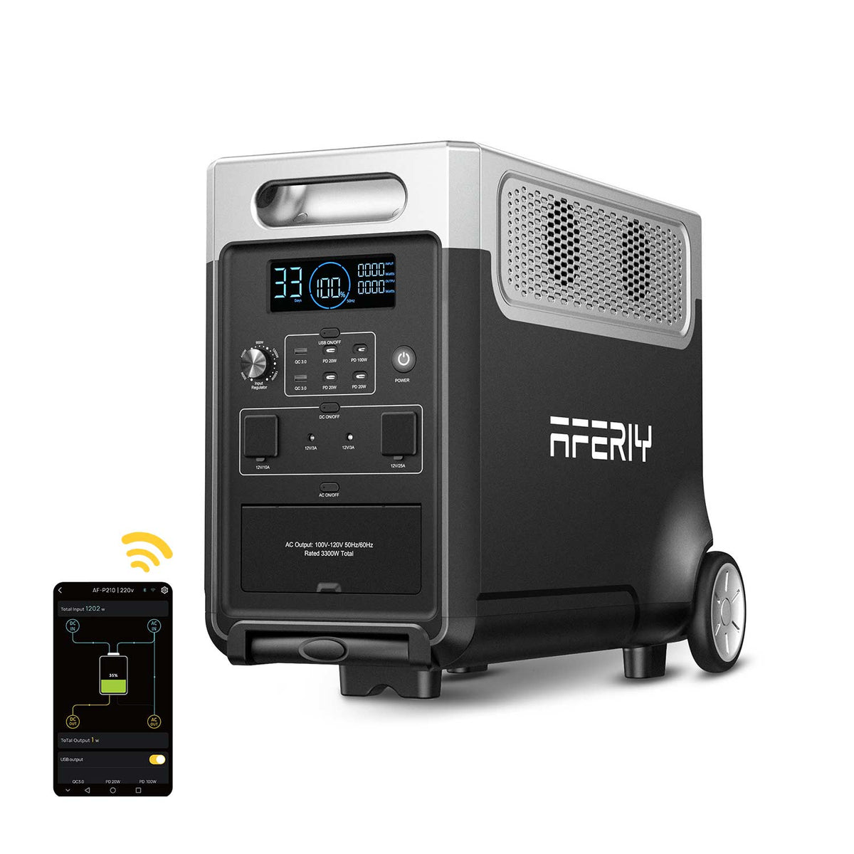AFERIY P310 Portable Power Station 3600W 3840Wh