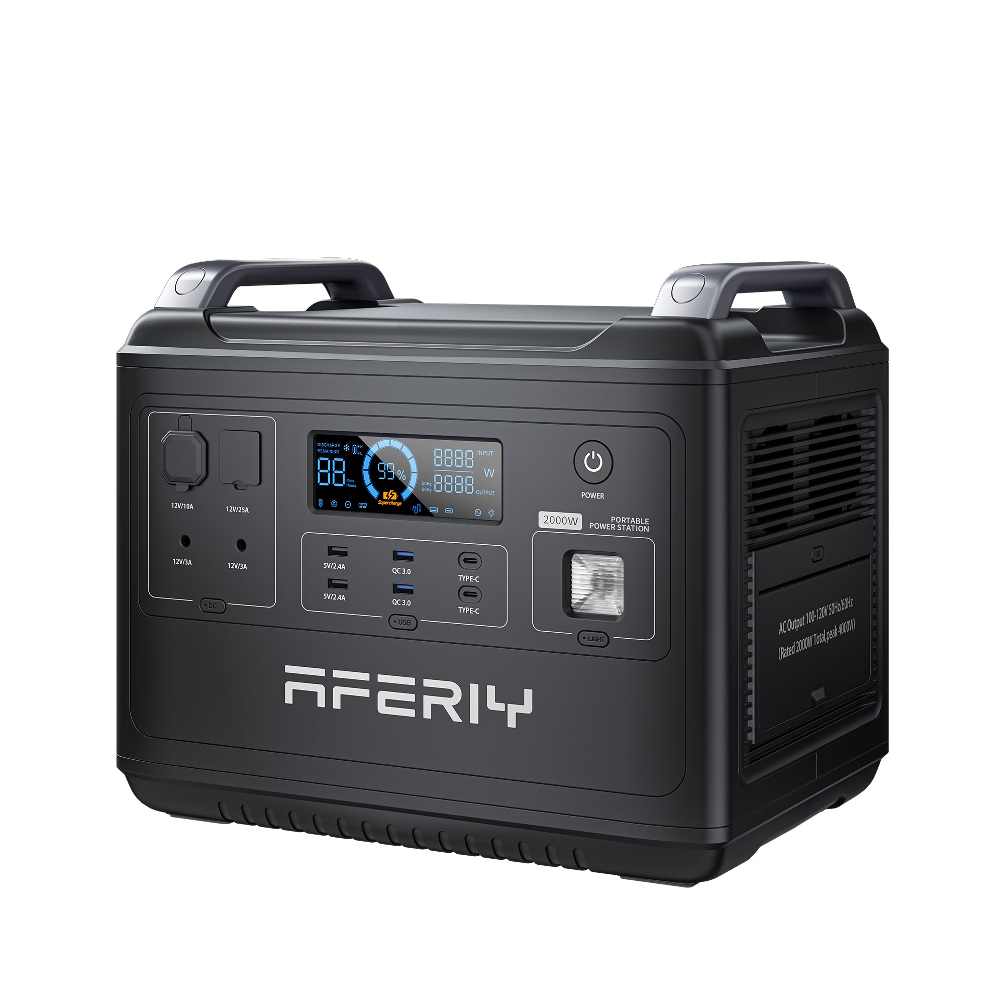 AFERIY 2001A Portable Power Station 2000W 1997Wh