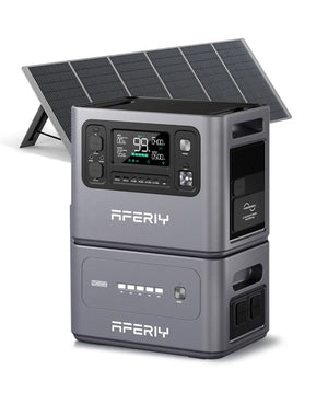 AFERIY Haven2800 P280 2800W Solar Generator with Expansion Battery