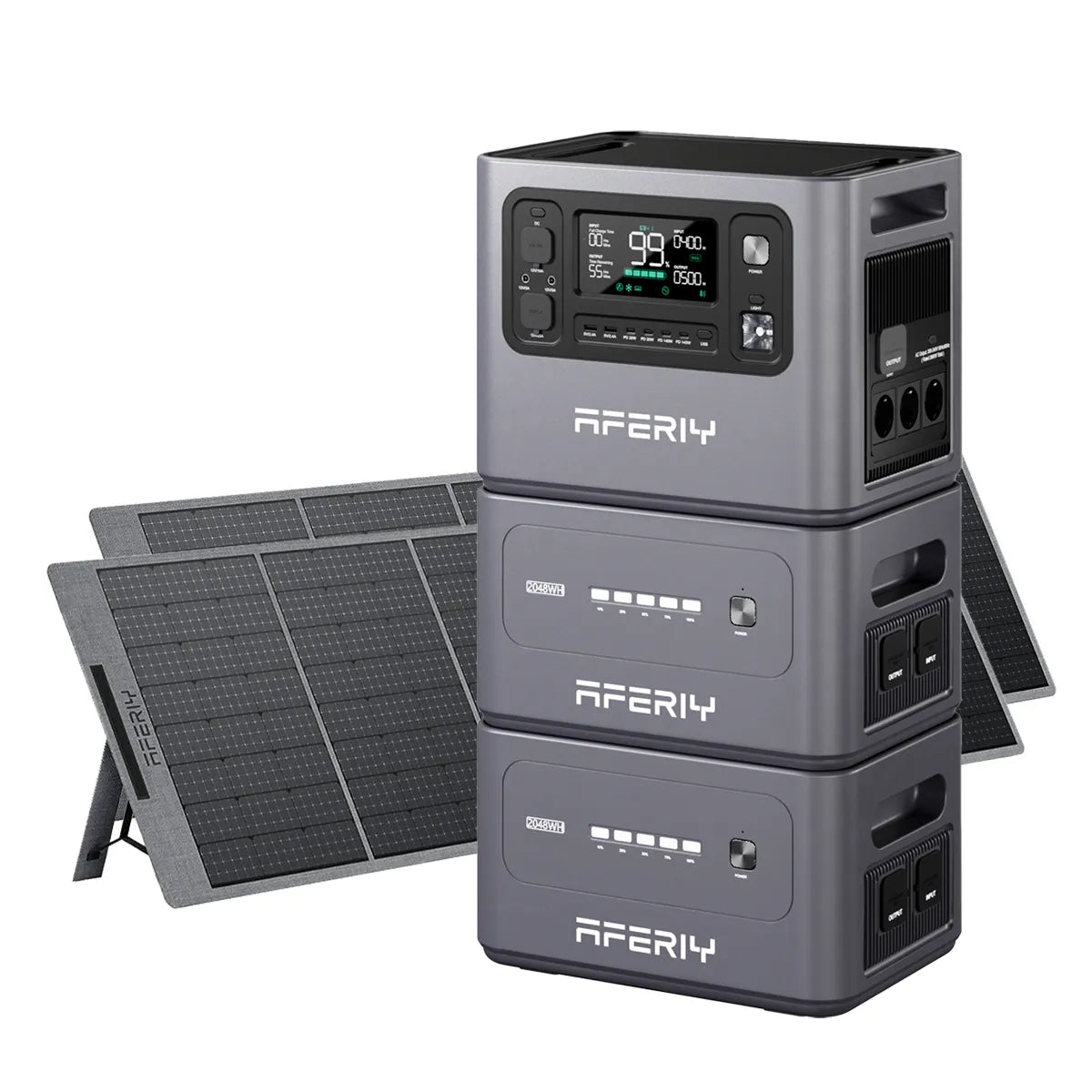 AFERIY Haven2800 P280 2800W zonnegenerator met uitbreidingsbatterij