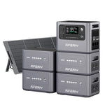 Haven2800 + 4× 2048Wh uitbreidingsaccu's