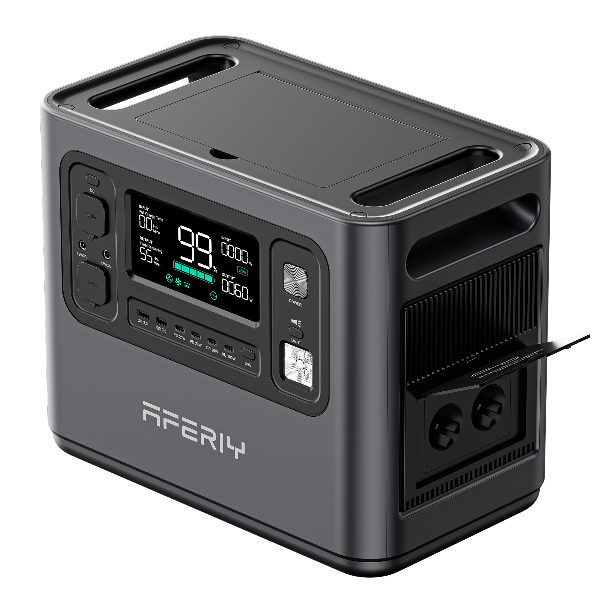 AFERIY P110-D Portable Power Station 1200W 960Wh