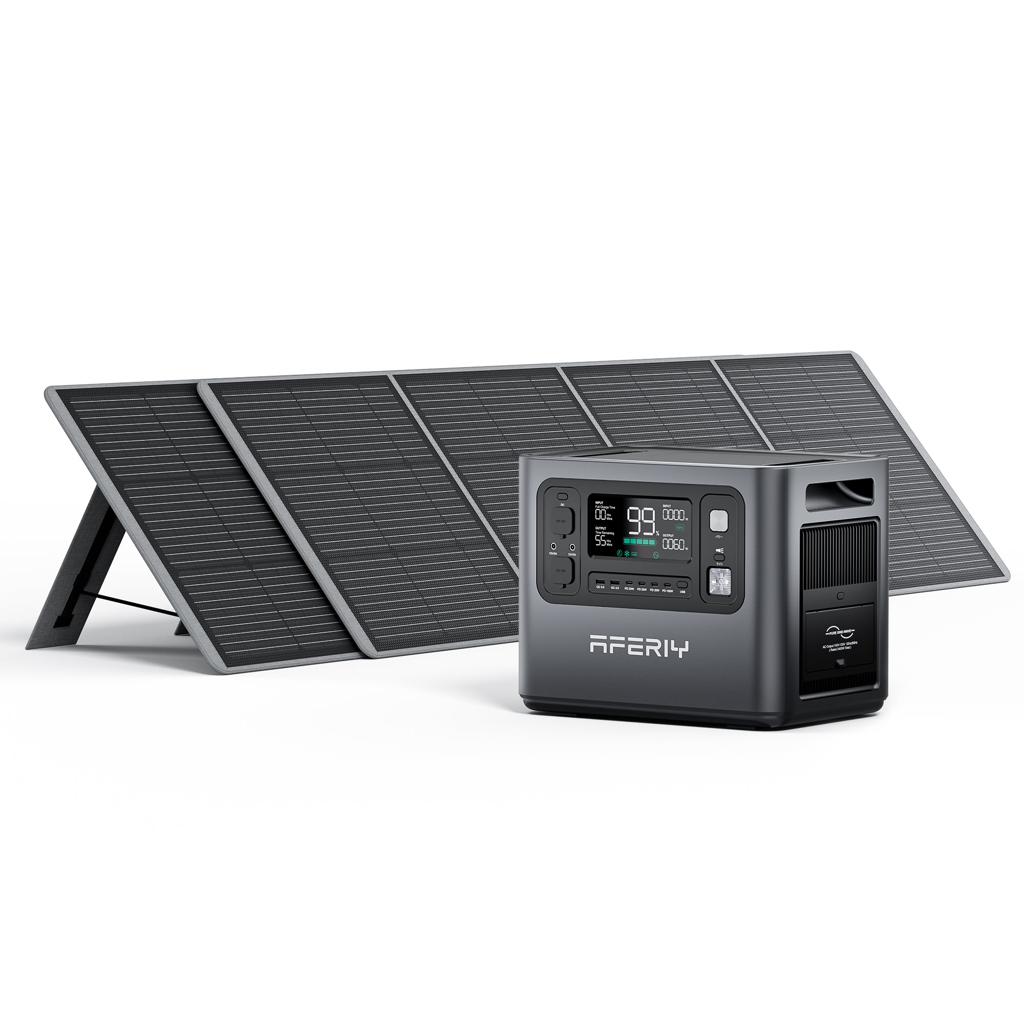 AFERIY P210 2400W Solar Generator