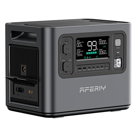 Generador solar AFERIY P210 de 2400 W con control por aplicación 