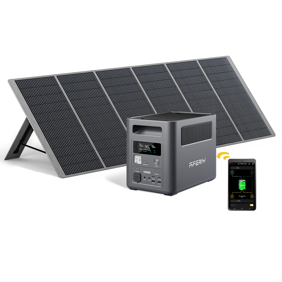 AFERIY Nomad1800 P180 Portable Power Station | 1800W 1024Wh