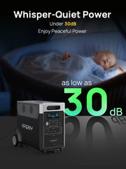 Generador solar AFERIY P310 de 3600 W con control por aplicación | Hasta 11 520 Wh 
