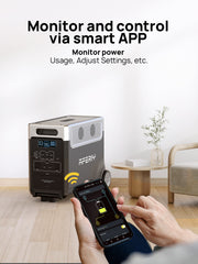 Generador solar AFERIY P310 de 3600 W con control por aplicación | Hasta 11 520 Wh 