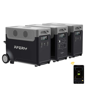 Haven3600 + 2× 3840Wh Expansion Batteries