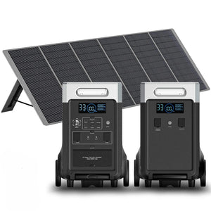 AFERIY Haven3600 P310 3600W Solar Generator Kit with Extension Battery