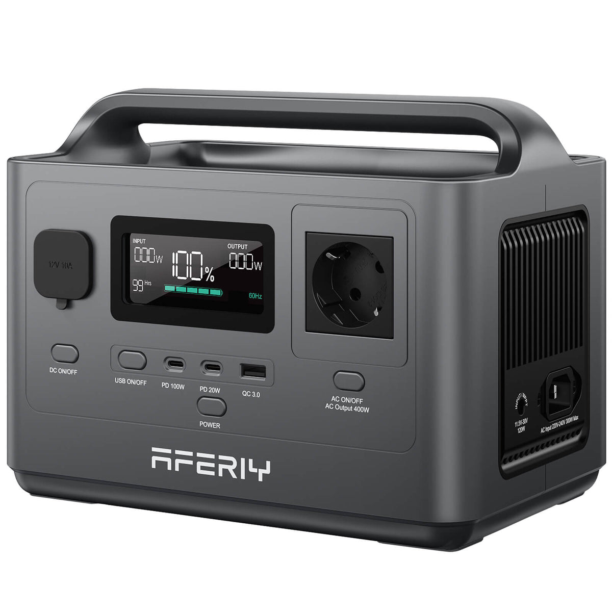 AFERIY P010 Draagbaar energiestation 800W 512Wh 