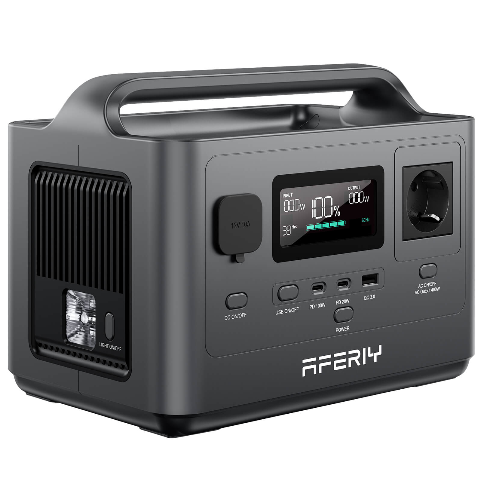 AFERIY P010 Draagbaar energiestation 800W 512Wh 