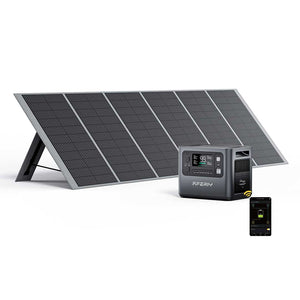 Gray / Haven2400 (P210) + 1× 400W Solar Panels