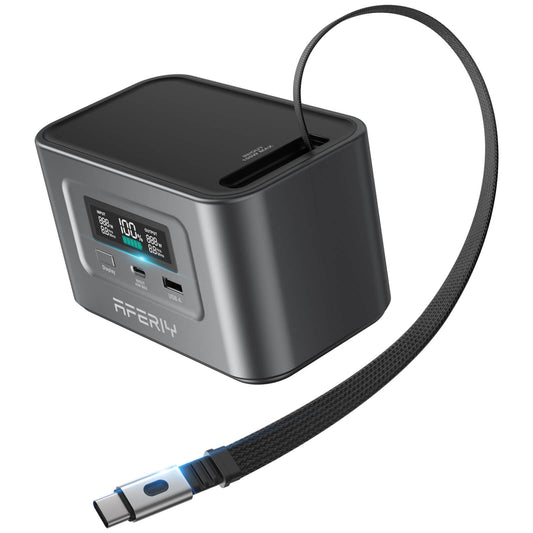 Estación de energía portátil AFERIY Nano100 de 100 W y 99,2 Wh 