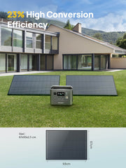 AFERIY ‎‎AF-S120 Portable Solar Panel 120W | IP68